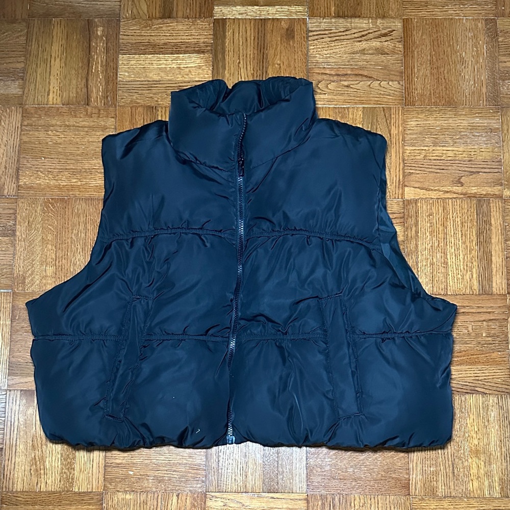 H&M Black Puffer Vest